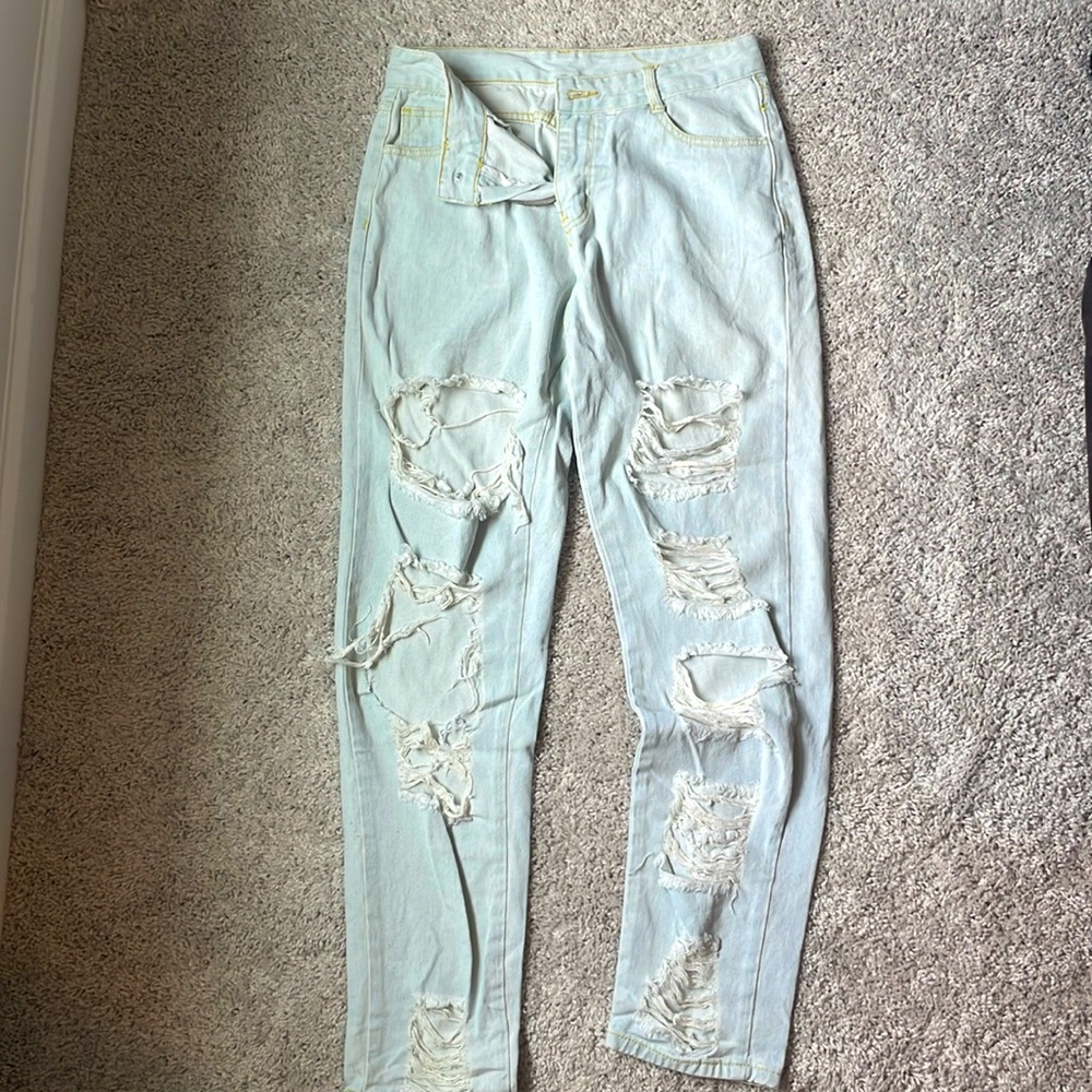Distressed Jeans